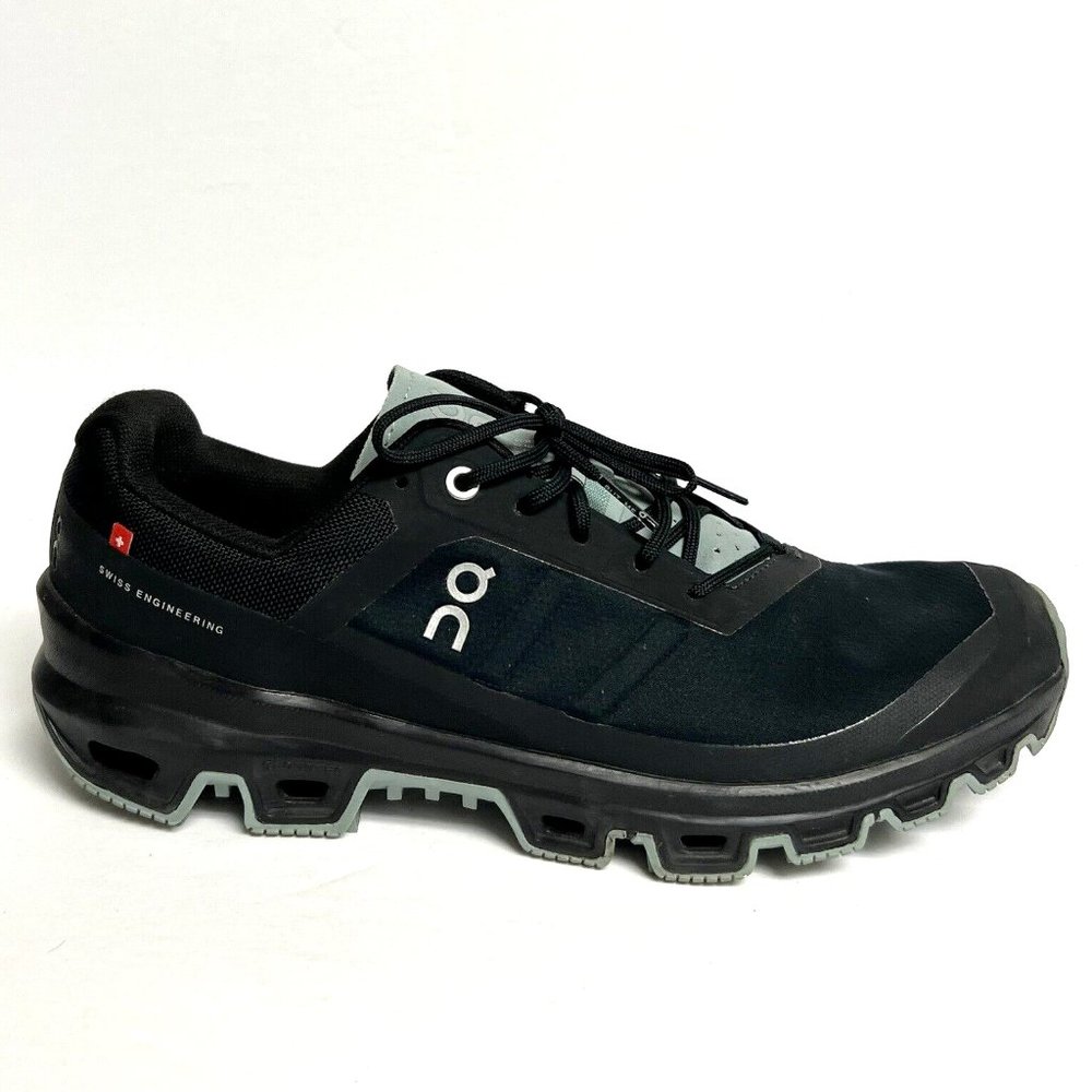 On Womens Cloudventure Running Shoe Black Size 10.5M
